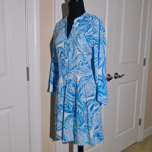 LILLY PULITZER NWT Sarasota Pintuck Tunic Dress - Picture 3 of 8